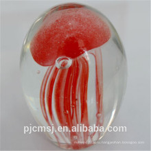 горячие продажи красивый кристалл медузы стеклянный шар для украшения и подарок пользу